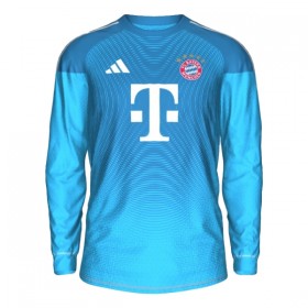 Camisolas FC Bayern de Munique Guarda Redes Azul 2025-26 Manga Comprida